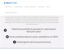 Tablet Screenshot of leteckefotografie.cz
